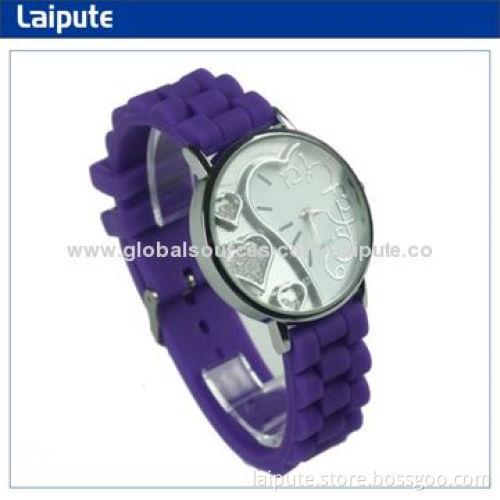 Geneva Women's Round Dial Analog Display Stylish Wrist Watch with Adjustable StrapNew